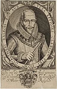 Sir Walter Raleigh by Simon de Passe