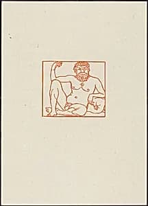 Sixth Eclogue: Silenus by Aristide Maillol