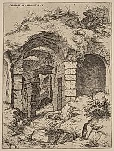 Sixth View of the Colosseum by Hieronymus Cock