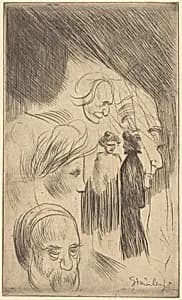 Sketch Plate by Théophile Alexandre Steinlen