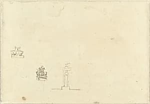 Sketches of Tombs by Louis-Jean Desprez