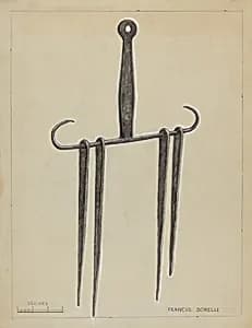 Skewers and Holder by Francis Borelli