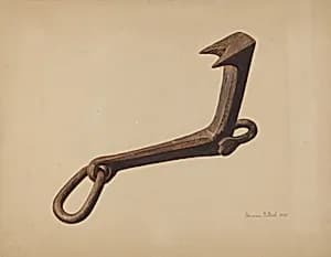 Sled Starting Hook by Herman O. Stroh