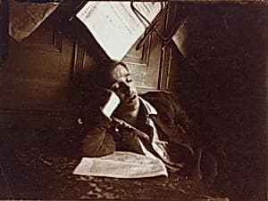 Sleeping Boy by André Kertész