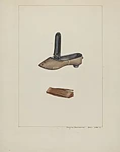 Slipper Match Box by Regina Henderer