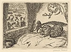 Sloth (La paresse) by James Ensor