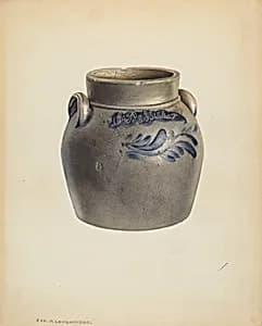 Small Crock by George Loughridge