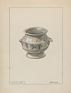 Small Sugar Bowl by Thomas Holloway