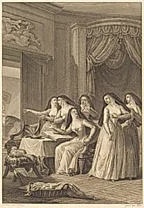 Soeur Jeanne by Charles Emmanuel Patas after Charles Monnet