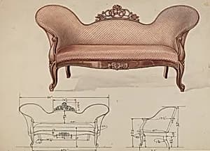Sofa by Wellington Blewett