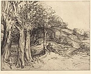 Solitude (Solitude (Paysage)) by Alphonse Legros