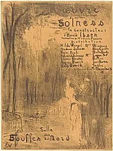 Solness le constructeur by Edouard Vuillard
