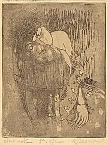Sorrow (Chagrin) by Albert Besnard