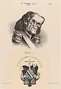 Soult (Maréchal) by Honoré Daumier