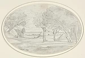 Souvenir of Tuscany by Jean-Baptiste-Camille Corot