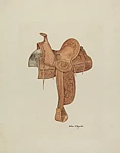 Spanish Southwest Saddle by Arthur P. Reynolds