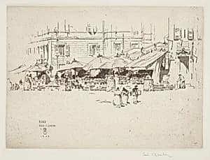 Spanish Steps, Rome by Louis Conrad Rosenberg