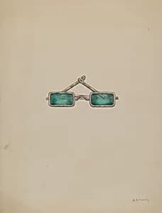 Spectacles with Green Lenses by Herbert Marsh