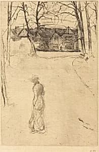 Speke Hall, No.1 by James McNeill Whistler