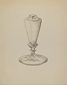Sperm Oil Lamp by John Dana