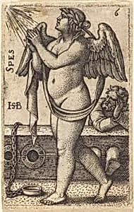 Spes (Hope) by Sebald Beham