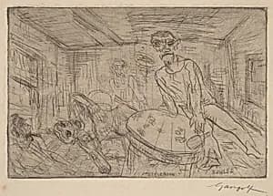 Spieler (Stevenson) [Gambler (Stevenson)] by Paul Gangolf