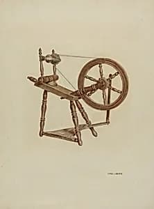 Spinning Wheel by Virgil A. Liberto