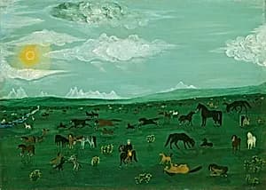 Spring on the Range by American 19th Century