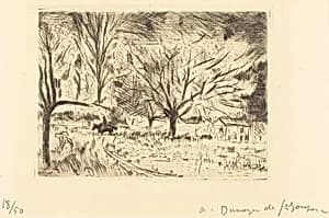 Springtime (Le Printemps) by André Dunoyer de Segonzac
