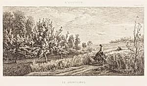 Springtime (Le Printemps) by Charles-François Daubigny