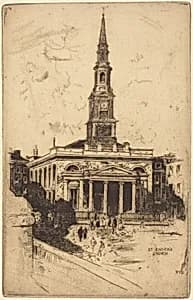 St. Enoch's Church, Glasgow by David Young Cameron