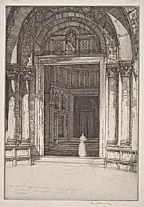 St. Mark's Doorway, Venice by Louis Conrad Rosenberg