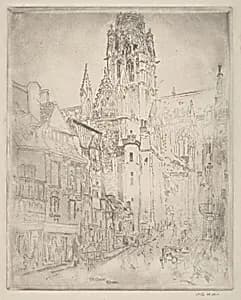St. Ouen, Rouen by John Marin