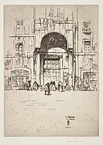 St. Prassede, Rome by Louis Conrad Rosenberg
