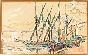 St Tropez by Paul Signac