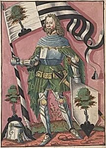 Standard Bearer by German 16th Century
