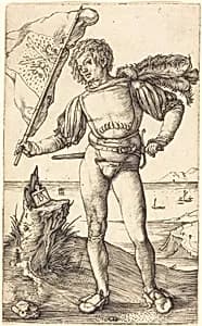 Standard Bearer by Albrecht Dürer