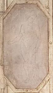 Standing Nude Youth by Filippino Lippi