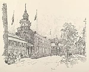 State Buildings by Joseph Pennell