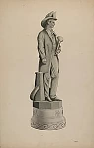 Statue by Louis Plogsted