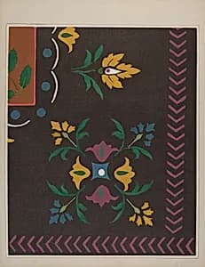 Stencilled Floor