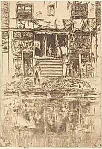 Steps, Amsterdam by James McNeill Whistler