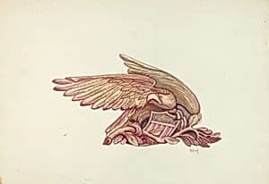 Stern Ornament by L. B. Hartmann