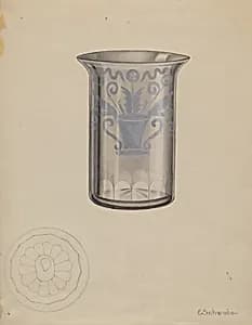 Stiegel Water Tumbler by Erwin Schwabe