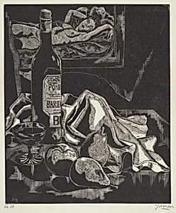 Still Life With Figure by Emil Ganso