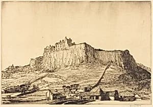 Stirling Castle, No. 2 by Sir Muirhead Bone