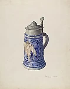Stone Beer Mug by Carl Buergerniss