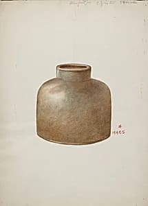 Stone Fruit Jar by Margaret Stottlemeyer