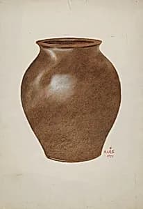 Stone Fruit Jar by Margaret Stottlemeyer