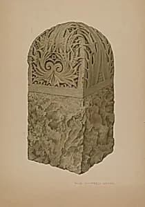 Stone Gate Post by Rose Campbell-Gerke